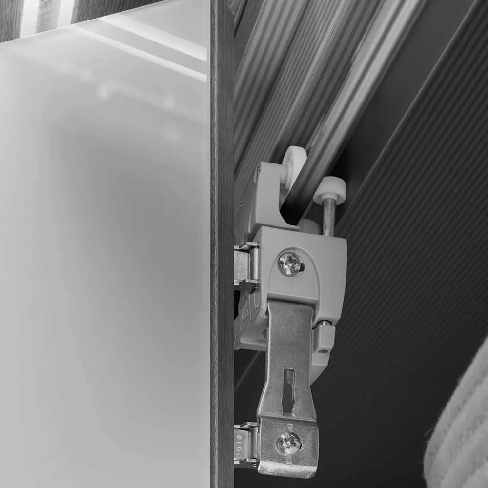 Wohnen Kleiderschränke|Schränke<Weißer Schlafzimmerschrank 3-türig - Rhoen