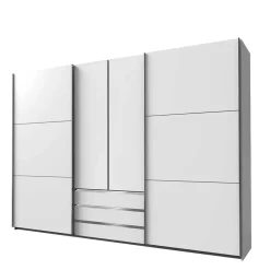 Wohnen Kleiderschränke<Weißer Schlafzimmerschrank in modernem Design - Gastruna