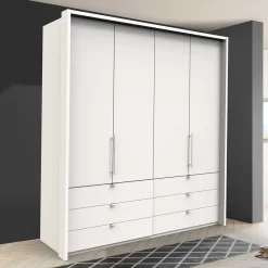 Wohnen Kleiderschränke|Schränke<Weißer Schlafzimmerschrank mit Falttüren - Donpiave