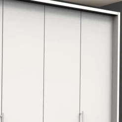 Wohnen Kleiderschränke|Schränke<Weißer Schlafzimmerschrank mit Falttüren - Donpiave