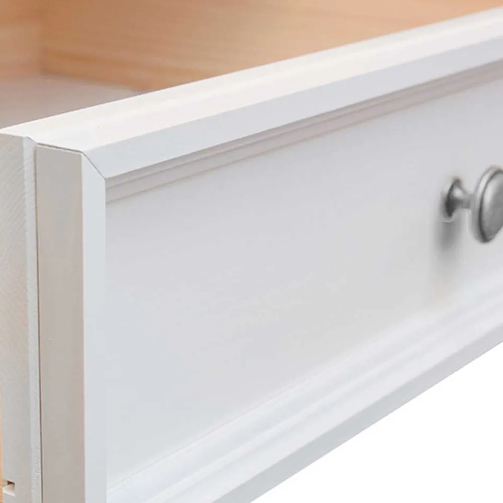 Wohnen Kleiderschränke|Schränke<Weißer Schlafzimmerschrank im Landhausstil - Indico