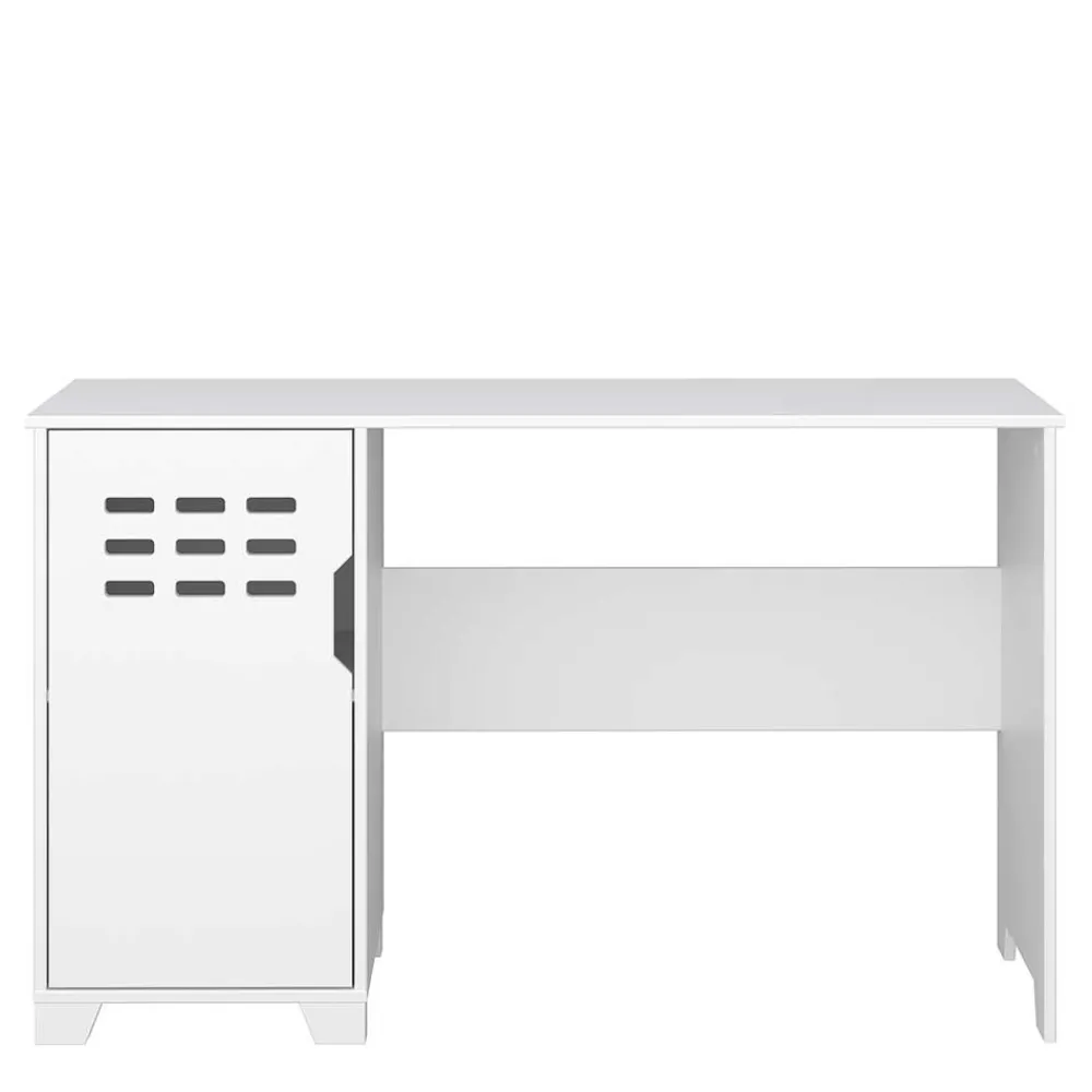Wohnen Tische<Weißer Schreibtisch im Skandi Design - Naidlas