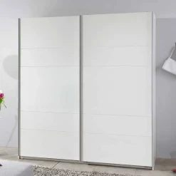 Wohnen Kleiderschränke<Weißer Schwebetürenschrank 179 cm breit - Ordinia