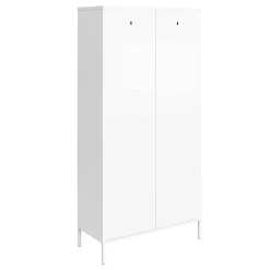 Wohnen Vitrinen<Weißer Universalschrank aus Metall - Elyett