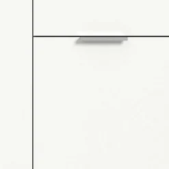 Wohnen Kommoden<Weißes Highboard mit zwei Türen und Schublade - Intiatos