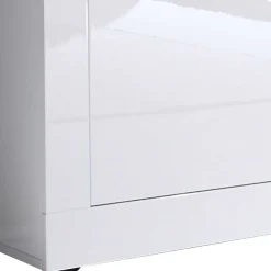 Wohnen Tv & Hifi-Möbel<Weißes Hochglanz Lowboard für TV - Sogno