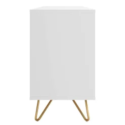 Wohnen Sideboards<Weißes Sideboard 150cm mit Haarnadel Beinen - Donny