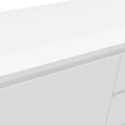 Wohnen Sideboards<Weißes Sideboard 150cm mit Haarnadel Beinen - Donny