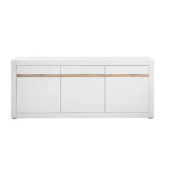 Wohnen Sideboards<Weißes Sideboard mit 217 cm Breite - Ilana