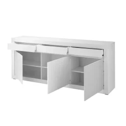 Wohnen Sideboards<Weißes Sideboard mit 217 cm Breite - Ilana