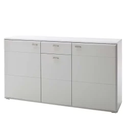 Wohnen Sideboards<Weißes Sideboard mit Sockelgestell - Hazime