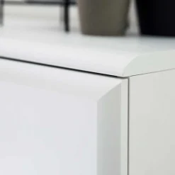 Wohnen Sideboards<Weißes Sideboard mit Sockelgestell - Hazime