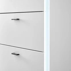 Wohnen Sideboards<Weißes Sideboard mit vier Schubladen und zwei Klappen - Tirol
