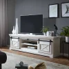 Wohnen Tv & Hifi-Möbel|Lowboards<Weißes TV Board im Modern Country Style - Kuito