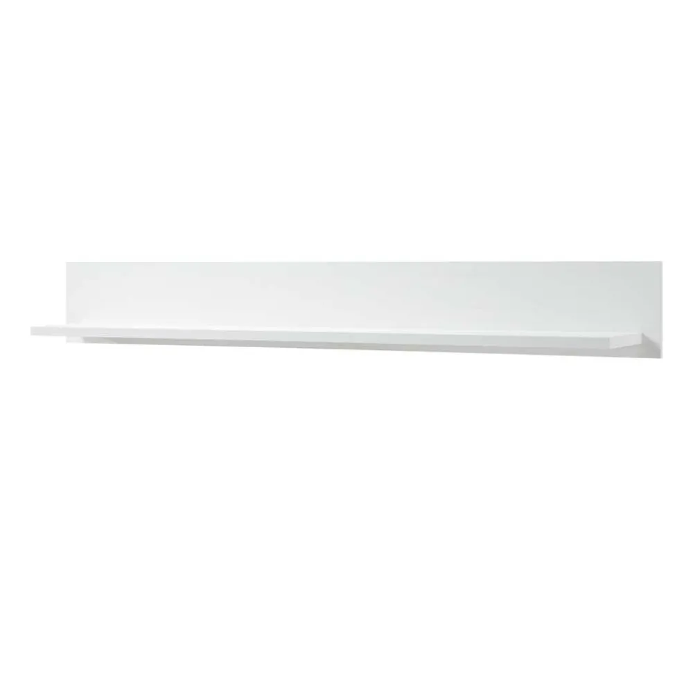 Wohnen Regale<Weißes Wand Regal mit Rückwand - Diatara