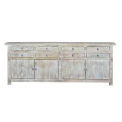 Wohnen Sideboards<White Wash Sideboard - Shabby Chic - Catlony