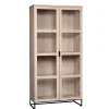 Wohnen Vitrinen<White Wash Vitrinenschrank modern - Myras