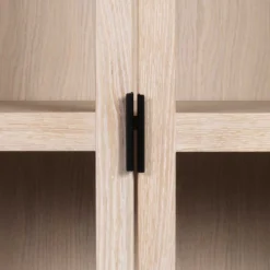 Wohnen Vitrinen<White Wash Vitrinenschrank modern - Myras