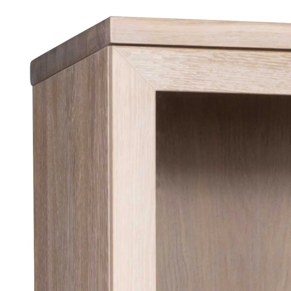 Wohnen Vitrinen<White Wash Vitrinenschrank modern - Myras