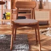 Wohnen Stühle<Wildbuche Stühle mit Polstersitz - Indrya (2er Set)