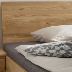 Wohnen Betten<Wildeiche Bett mit vier Schubladen modern - Zennian