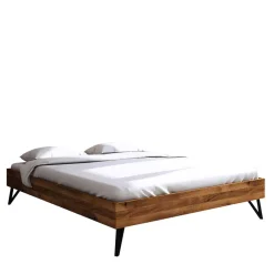 Wohnen Betten<Wildeiche Bett ohne Kopfteil 210cm lang - Mandirov