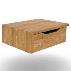 Wohnen Betten<Wildeiche Bettgestell mit Holzkopfteil - Lugos