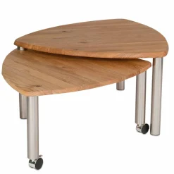 Wohnen Tische<Wildeiche Couchtisch ausdrehbar - Delphima
