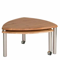 Wohnen Tische<Wildeiche Couchtisch ausdrehbar - Delphima