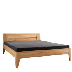 Wohnen Betten<Wildeiche Doppelbett in drei Größen - Lounger