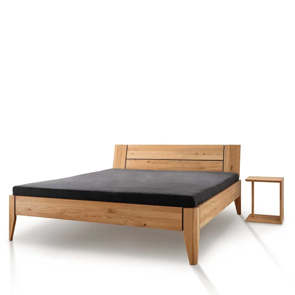 Wohnen Betten<Wildeiche Doppelbett in drei Größen - Lounger