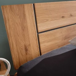 Wohnen Betten<Wildeiche Doppelbett in drei Größen - Lounger