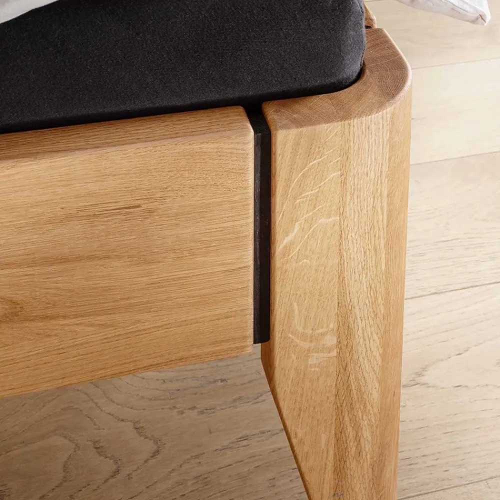 Wohnen Betten<Wildeiche Doppelbett in drei Größen - Lounger