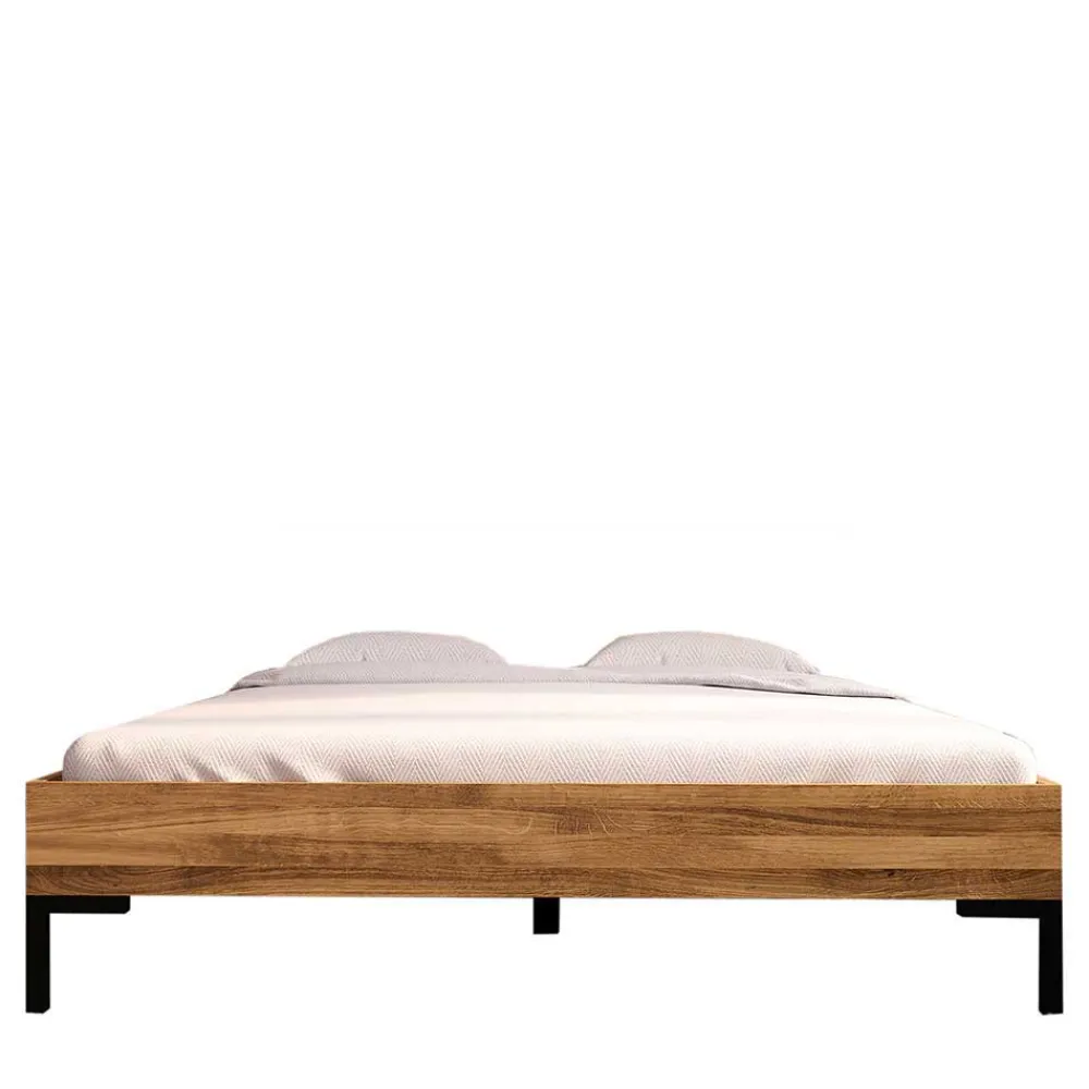 Wohnen Betten<Wildeiche Holzbett für Dachzimmer - Kerfa