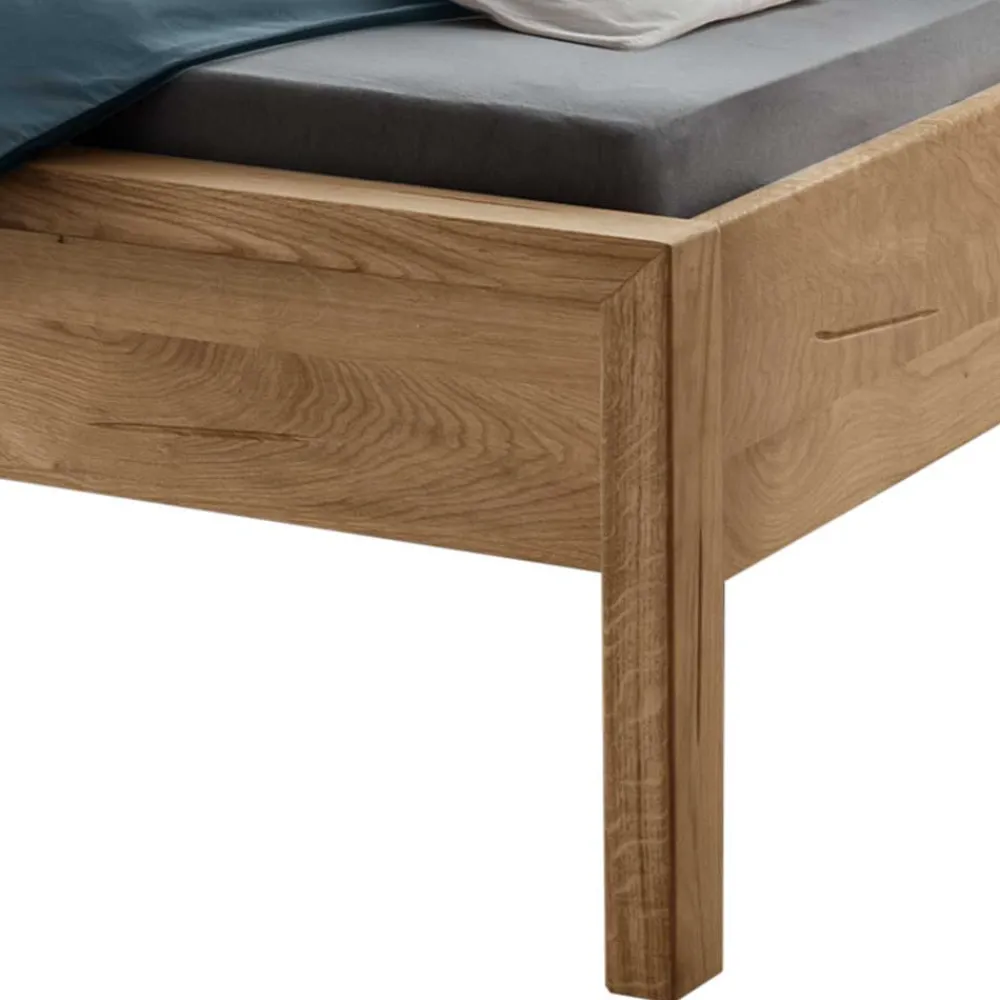 Wohnen Betten<Wildeiche Holzbett in modernem Design - Martinez