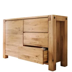 Wohnen Sideboards<Wildeiche Massivholzkommode Yarisis modern