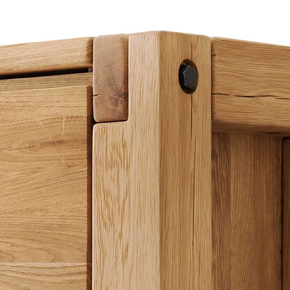 Wohnen Sideboards<Wildeiche Massivholzkommode Yarisis modern