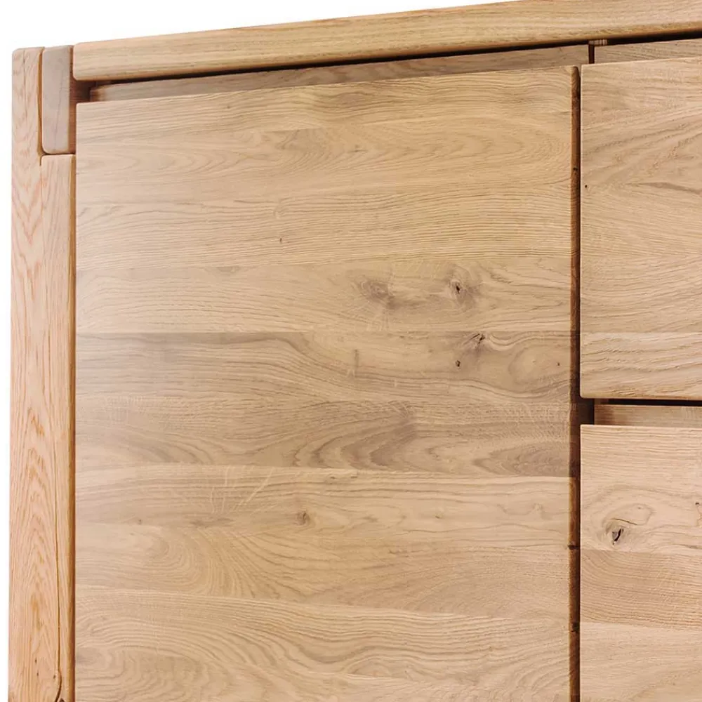 Wohnen Sideboards<Wildeiche Massivholzkommode Yarisis modern