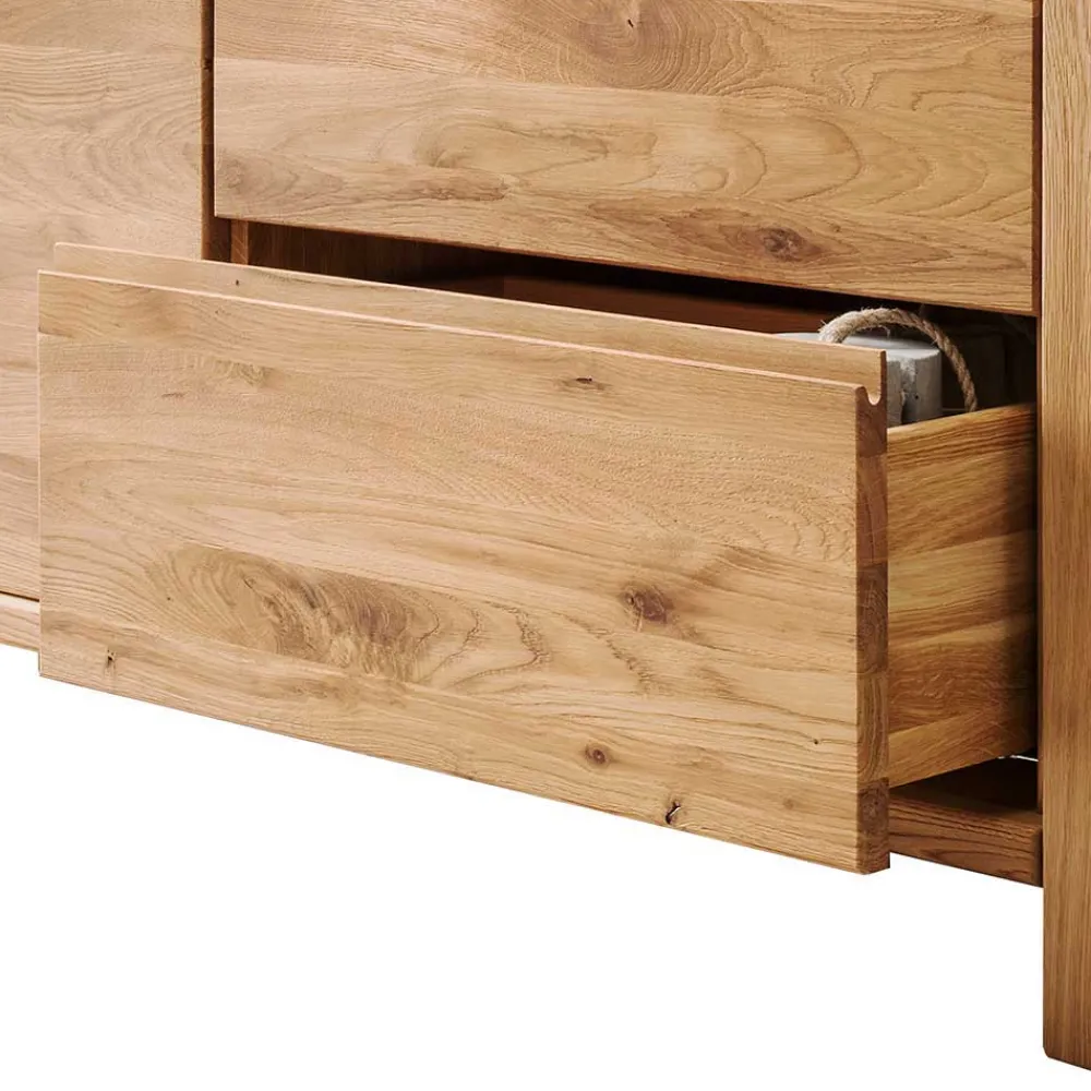Wohnen Sideboards<Wildeiche Massivholzkommode Yarisis modern