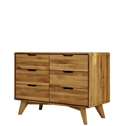Wohnen Tv & Hifi-Möbel|Lowboards<Wildeiche Schubladenkommode geölt - Eavy