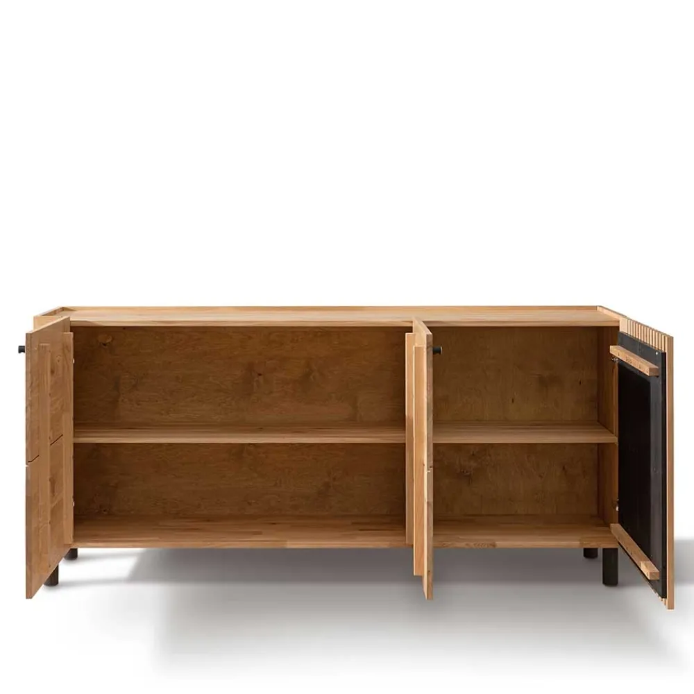 Wohnen Sideboards<Wildeiche Sideboard im Skandi Design - Valouis