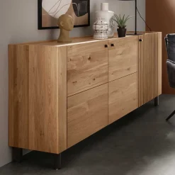 Wohnen Sideboards<Wildeiche Sideboard im Skandi Design - Valouis