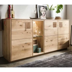 Wohnen Sideboards<Wildeiche Sideboard in 170 cm Breite - Millena