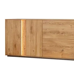 Wohnen Sideboards<Wildeiche Sideboard mit zwei Klappen & Türen - Cocondar