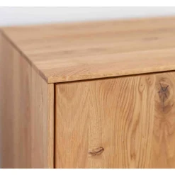 Wohnen Sideboards<Wildeiche Sideboard mit zwei Klappen & Türen - Cocondar
