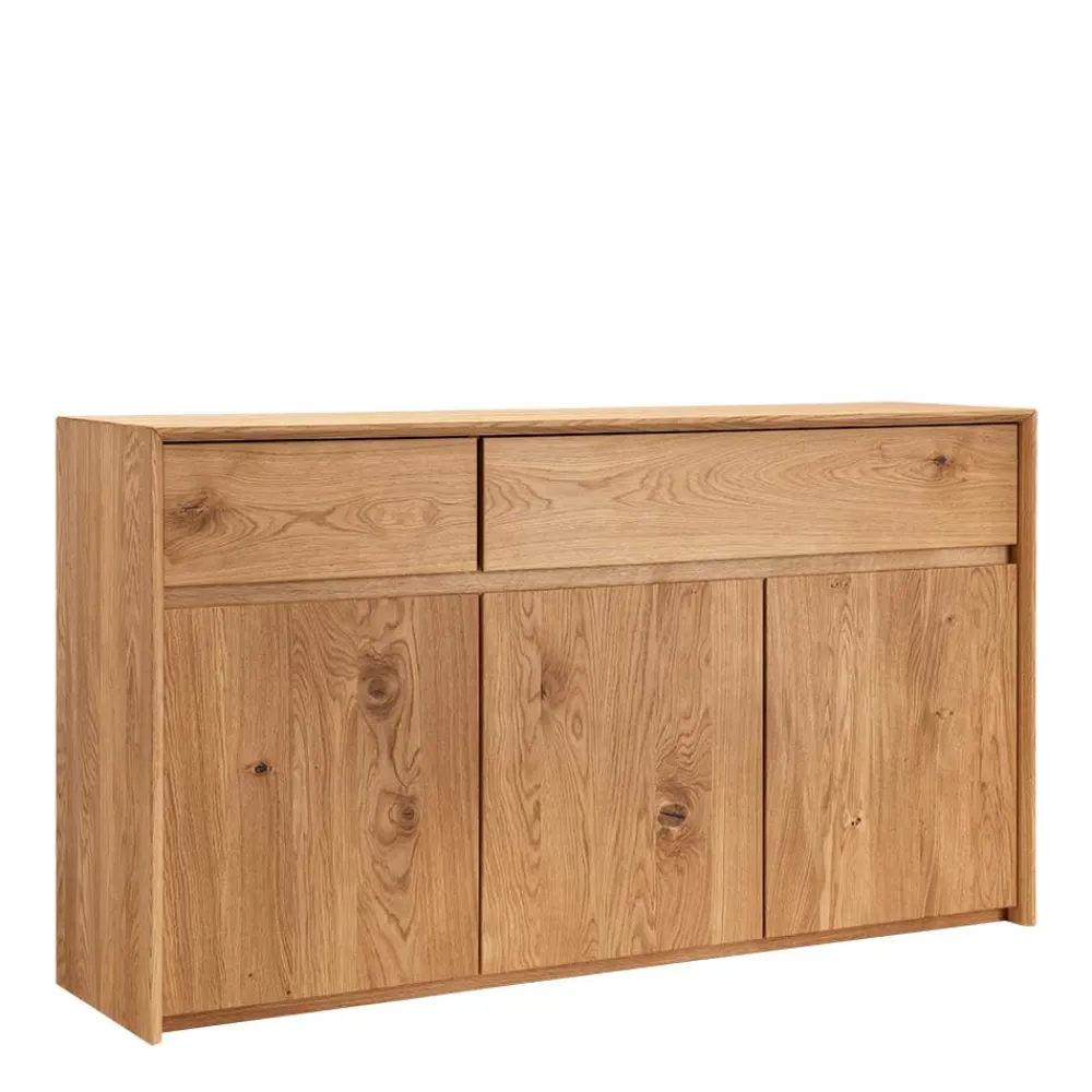 Wohnen Sideboards<Wildeiche Sideboard mit zwei Schubladen - Zandras