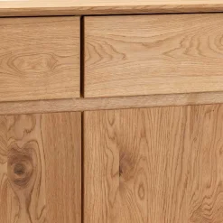 Wohnen Sideboards<Wildeiche Sideboard mit zwei Schubladen - Zandras