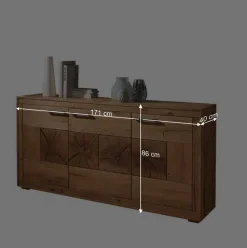 Wohnen Sideboards<Wildeiche Sideboard Troncon in 171 cm Breite