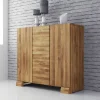 Wohnen Sideboards<Wildeiche Sideboard Vaskov massiv geölt