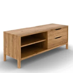 Wohnen Tv & Hifi-Möbel|Lowboards<Wildeiche TV Board 111 cm breit - Laida